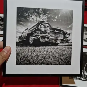 Decorestimate Hiasan Dinding Retro Vintage Pajangan Dinding Jadul Vintage Poster Musik Dekorasi Kamar Aesthetic Hitam Putih - MO Sticker Paku