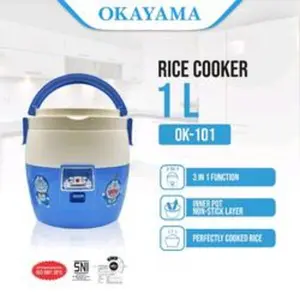 Magic com Rice Cooker Serbaguna Multifungsi 3in1 ukuran 1 Liter OK-101