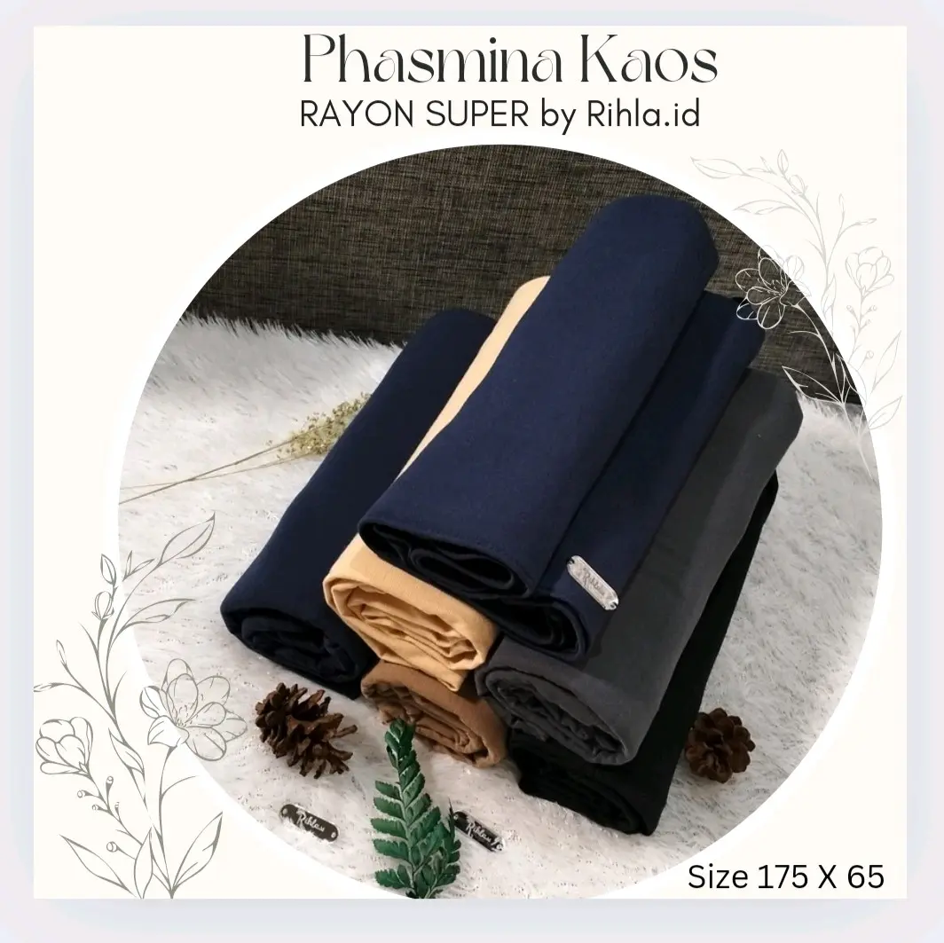 PASHMINA KAOS RAYON SUPER BY RIHLA.ID