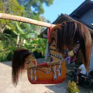 SEPASANG RAMBUT JARAN SINTETIS MODEL SURI DEPAN BELAKANG