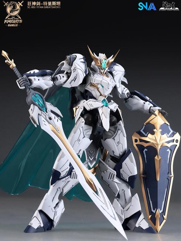   SNAA  Mô hình lắp ráp 1 144 SC-002 Titan Greatsword Tristan Model Kits 