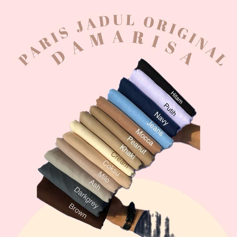 Hijab PARIS JADUL LEGEND ORIGINAL BY DAMARISA  Kerudung Square 0