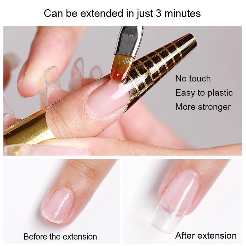 NLSM Builder Nail Gel Non Heat Strong Healthy 15ml / Builder Gel Extension Sambung Kuku Premium Japan 15ml 2
