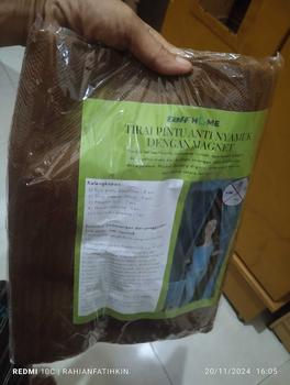 Product Review of Tirai Pintu Magnet Anti Nyamuk Premium Net Gorden Magnet Kelambu Jaring 100x210 Cm from R**I 2