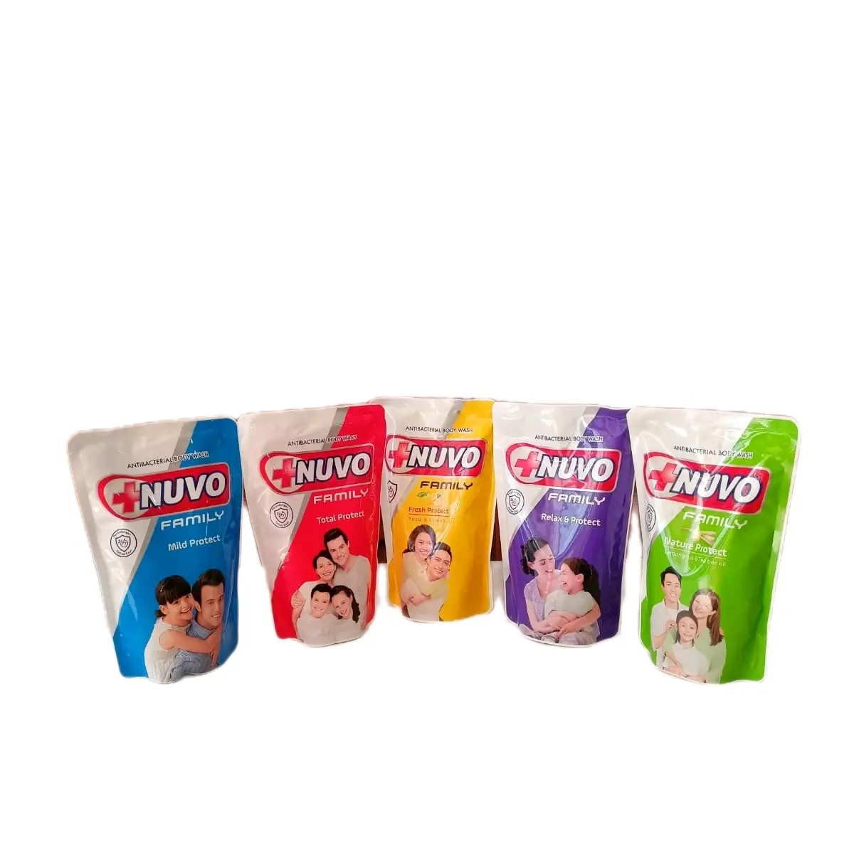 Sabun Mandi Cair Nuvo 400 ml Body Wash - Soap Membersihkan Melembutkan