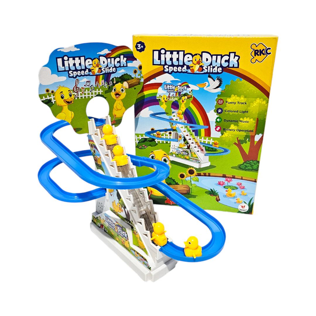 Mainan Anak Bebek Naik Tangga Little Duck 4 Bebek Bisa Nyala Lampu Dan Ada Musik