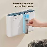 Gambar ECOCO Garbage Bag Storage - Penyimpanan kantong sampah dapur yang dipasang di dinding bebas pukulan kotak ekstraksi kantong plastik berkapasitas besar rak penyimpanan kantong sampah simple - Cream dari Backhome Indonesia Kota Administrasi Jakarta Barat 5 Tokopedia