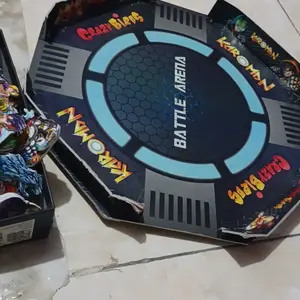 Karoman Ultimate 8 Mainan Puzzle New Warrior next Level Battle 1Box isi 30pcs Games