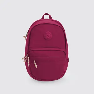 Exsport Classic RR01 1979 Laptop Backpack, Maroon, 15 Inch