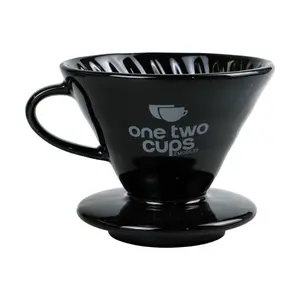 One Two Cups V60 Dripper 01  1-2 Cups - ZM639  Glass Coffee Filter - Filter Penyaring Kopi