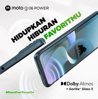 Gambar (kepogejet.id) Moto G06 Power 128GB RAMBoost 12GB - 6.88" - 7000mAh - 50MP Pro Mode - DolbyStereo - GorillaGlass3 IP64 - WaterTouch - NFC - 4/128, Laurel Oak dari Motorola Official Kota Administrasi Jakarta Utara 5 Tokopedia