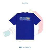Gambar CLUB of 1986  16s T-SHIRT MINI 4WD DYNAMO BLUE / Kaos Tamiya Mini 4WD Retro Vintage Cotton 24s - BLUE, M dari Club of 1986 Kota Bandung 3 Tokopedia