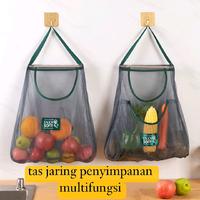 Gambar Tas Jaring Penyimpanan Multifungsi / kantong Buah Sayur Bawang - Cream Panjang dari nanabakehouse Kota Administrasi Jakarta Utara 2 Tokopedia
