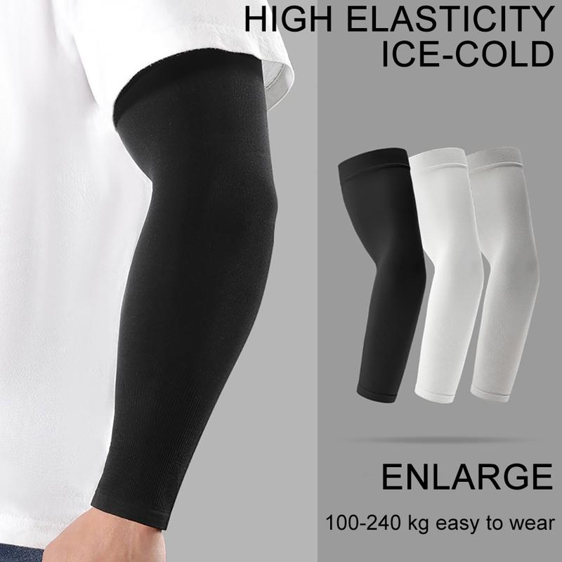 Tay Áo Chống Nắng Mùa Hè, GTUBIKE, UPF50 +, Đạp Xe Ngoài Trời Chạy Bộ Bóng Rổ, Làm Bằng Lụa Lạnh, Đàn Hồi, Chống Tia UV, Găng Tay Dài, Unisex 6