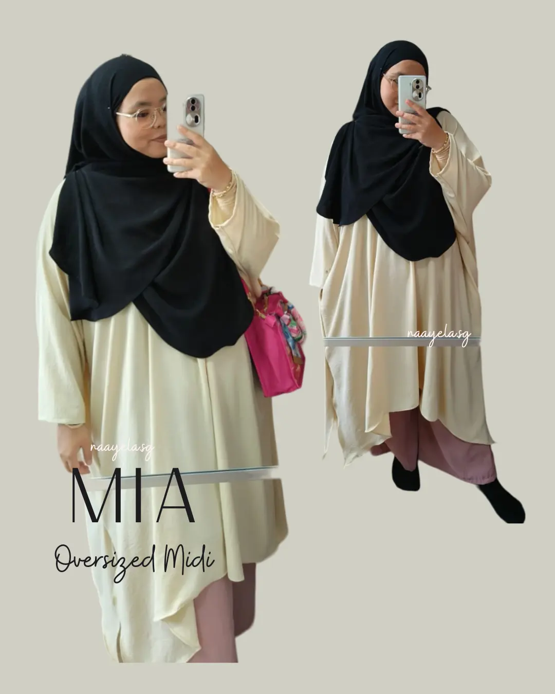 [NAAYELA.SG] MIA KAFTAN MIDI