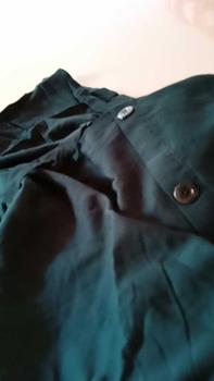 Product Review of gamis polos twil ori dress panjang busui tali samping Muslim Twill Kancing Cantik Karet Wudhu Kain Lembut Tebal Kerah Motif Wanita Rayon Katun Mewah Baju Maxi from A**h 0