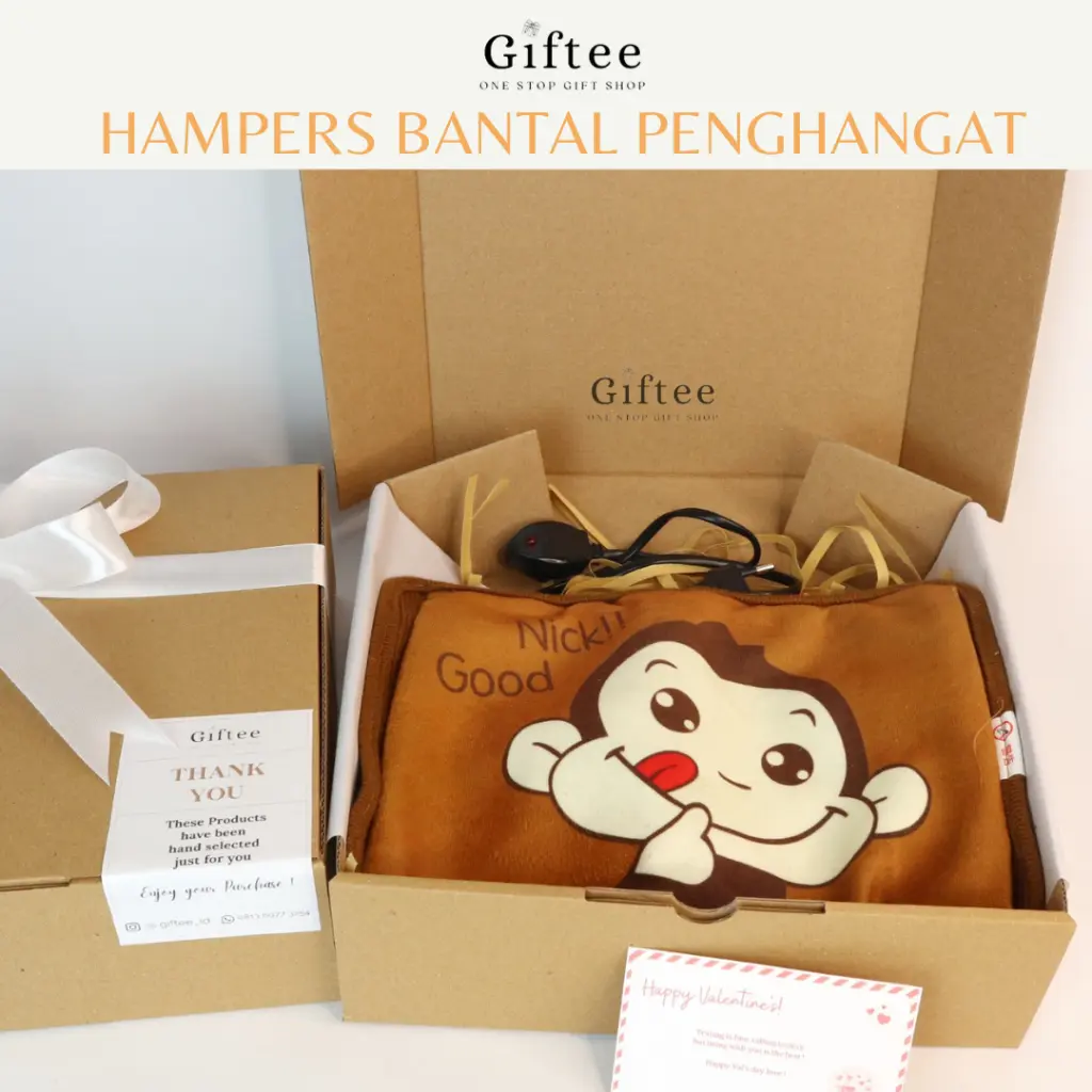 HAMPERS BANTAL PENGHANGAT ELEKTRIK PEREDA NYERI HAID MENSTRUASI HEATING PAD ALAT TERAPI AIR PANAS PEMANAS LISTRIK MENSTRUAL PAD CEWEK WANITA KADO GIFT BOX HADIAH ULANG TAHUN BIRTHDAY WISUDA GRADUATION