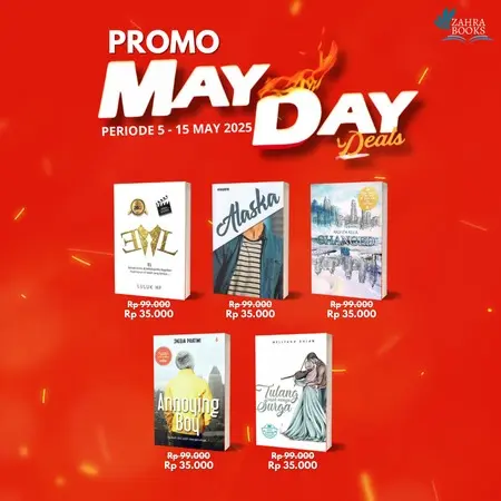 PROMO MAY DAY DEALS | NOVEL BEST SELLER BINTANG MEDIA | NOVEL BEST SELLER CLOUDBOOKS 3