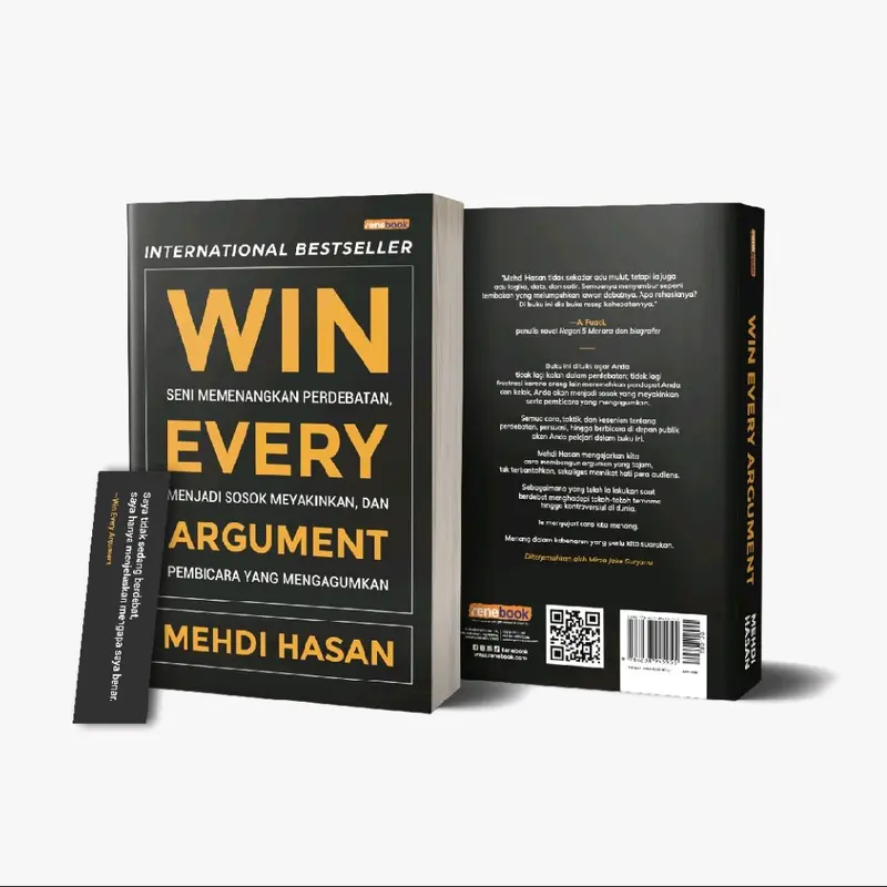 Original Buku Win Every Argument Seni Memenangkan Perdebatan Menjadi Sosok Meyakinkan dan Pembicara yang Mengagumkan 4