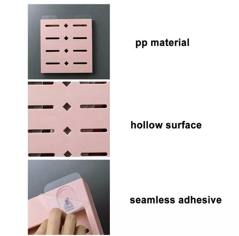 Product Introduction of [SG SELLER] Wall-Mounted Adhesive Drain Knife Rack Holder Storage Container Cutlery Organizer for Kitchen 15