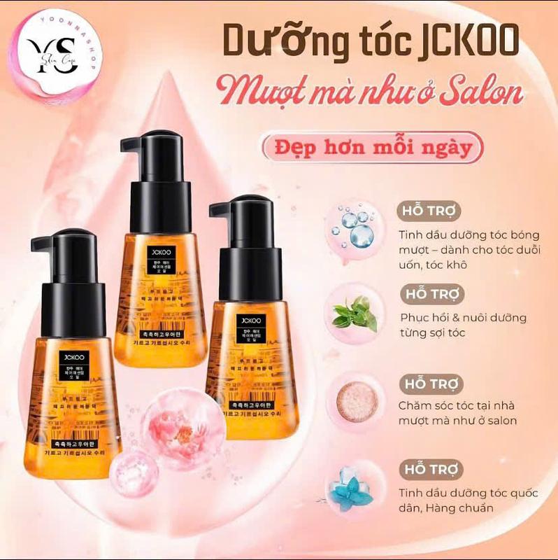 Combo 2 chai Tinh Dầu Dưỡng Tóc JCKOO Perfect Repair Hair Serum Phục Hồi T