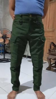 Product Review of Celana Cargo Tactical celana panjang pria Dewasa Katun Santai Polos Cowok from p**i 0