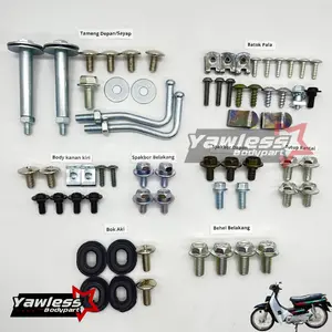 Paket Baut Full Body Honda Astrea Grand Lengkap Full Set BAUT BAUD LEGENDA 2 - Barang Baru Non Original