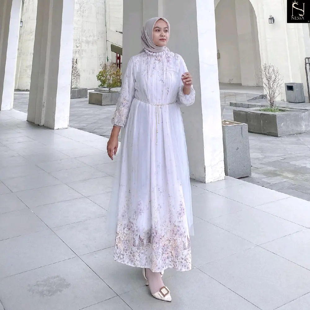tiara dress cantik ceruty furing