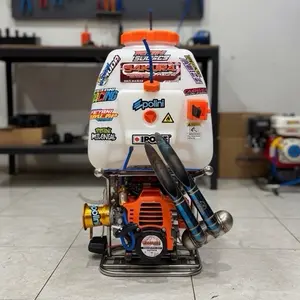 Sakura SKR-848 Racing 45CC Dual Chamber Dual Hisap Big Monting Pum Power Sprayer 2 Tak 20 Liter Mesin 2 Tak Silinder Tunggal Berpendingin Udara 2 Pump Turbo