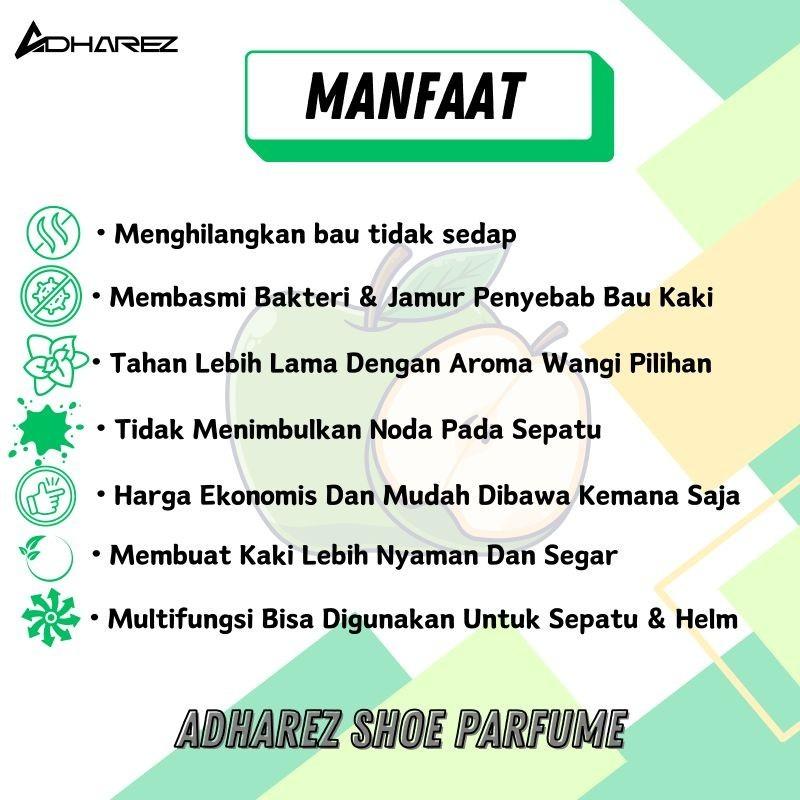 Parfume Sepatu Pengharum Sepatu Anti Bakterial Hilangkan Bau Parfum Sepatu Aroma Apple 100 ml 1