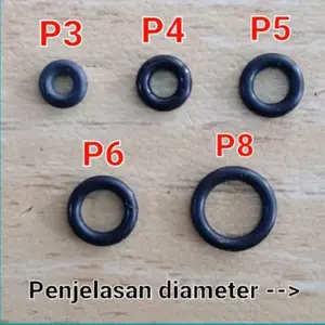 Seal O-ring NBR70 P3 - P8