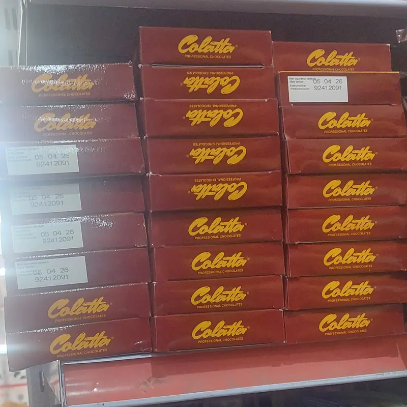 colatta dark chocolate coumpound 250 gram Coklat batangan Cokelat Food 2