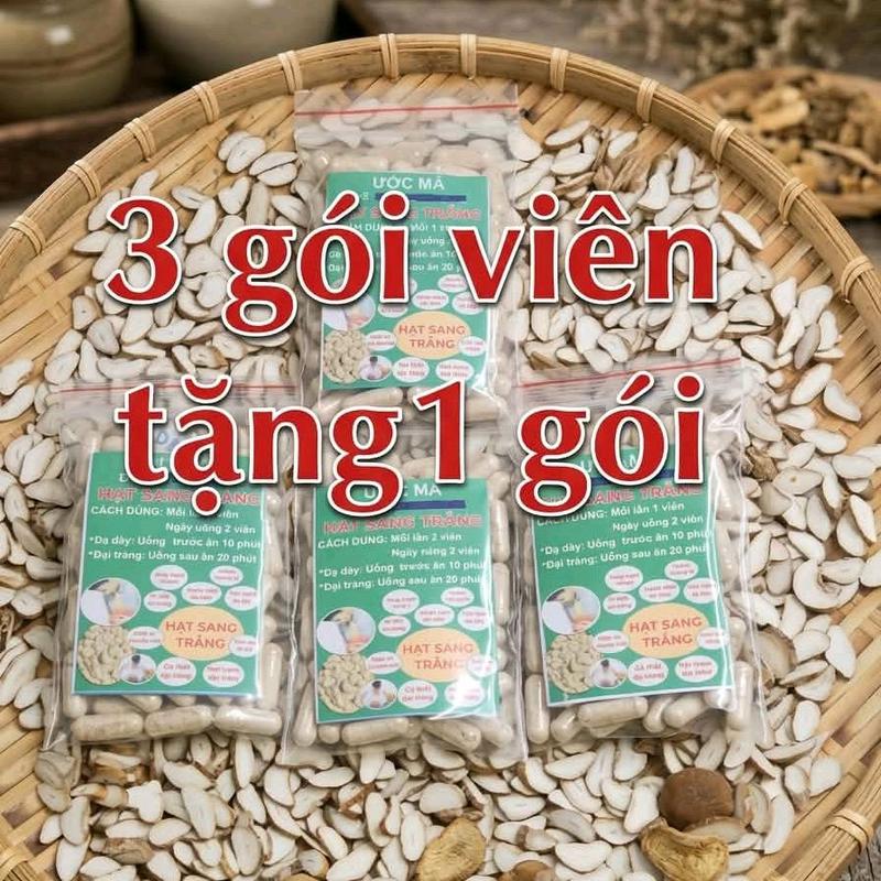 Hạt sang trắng combo 3 gói tặng 1 gói