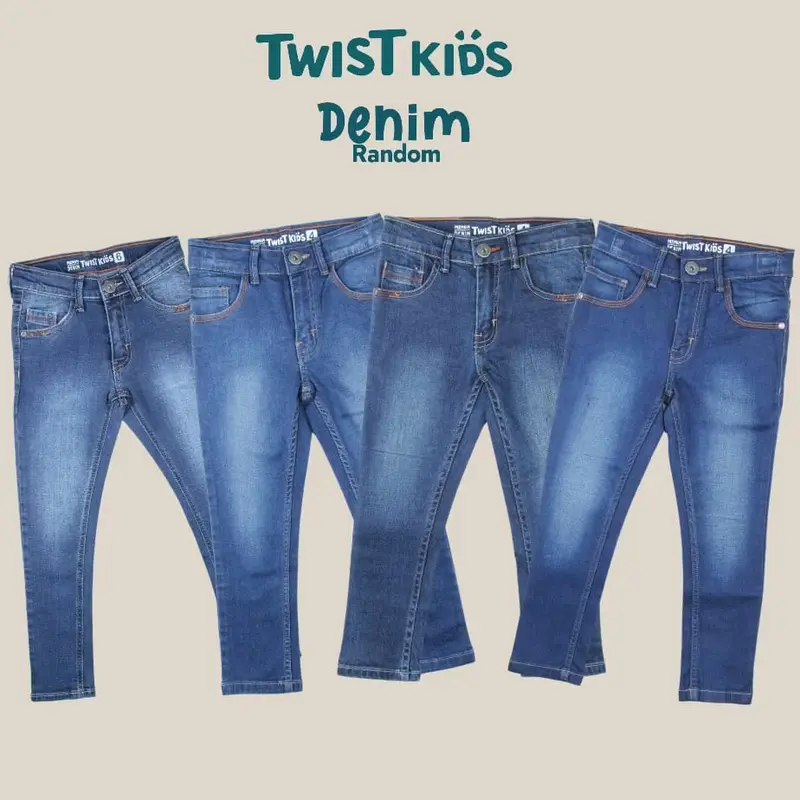 Twist Kids - HARGA SPESIAL Celana Panjang Anak Laki-Laki Bahan Katun dan Jeans Model Random 6