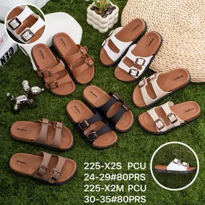 Sandal Anak Wanita / Perempuan Karet Jelly Strap 2 Buckle Trendi Terbaru | Model Casual Cantik 225-X2M Kids Balance
