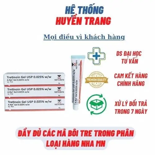 Gel Tretinoin Aret Ấn Độ, Tre Hồng Thổ Nhĩ Kì Krem 20g - Hỗ trợ giảm mụn, tái tạo da trẻ khỏe hơn, tuýp 20g- Skincare, Chăm Sóc Da cream