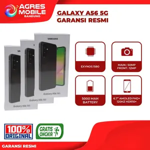 [ TIKTOK ] SAMSUNG GALAXY A56 ( 8GB/256GB ) GARANSI RESMI | EXYNOS 1580 | SUPER AMOLED | 120HZ | HDR10+ | FHD+ | 50MP CAMERA + 5000MAH BATTERY