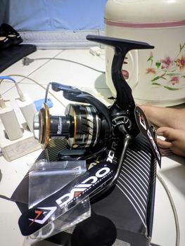 Product Review of Daido - Reel Grey Hound Waterproof 7.0 Power Handle - Reel Pancing from S**u R**n 0