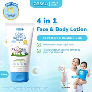 CESSA 4in1 Face And Body Lotion-Melembabkan dan menyehatkan Kulit Si Kecil | 100ml