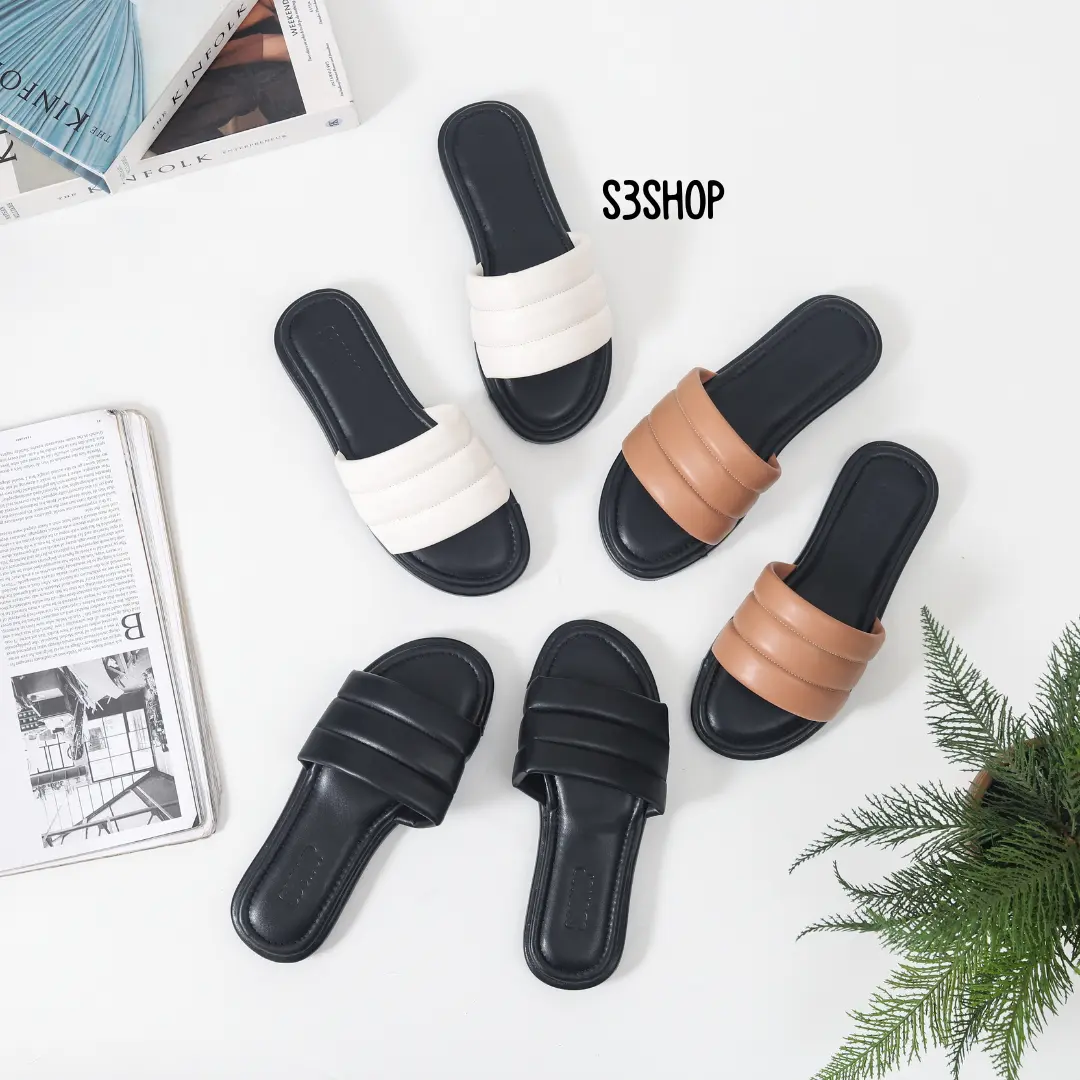 Sandal Mola S3shop Sendal Wanita Premium Karet Flat