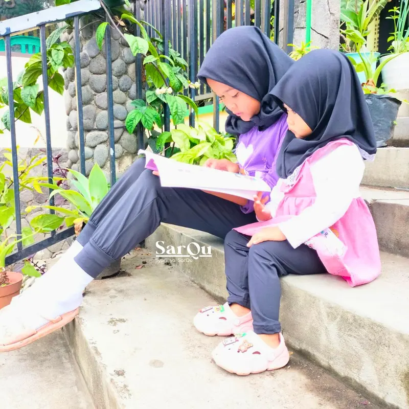 Kids Inner Pants  by SarQu Celana Panjang Anak Perempuan  Celana Aladin Anak Celamis Inner Pants Anak Spandek Premium 3-12 Tahun 1