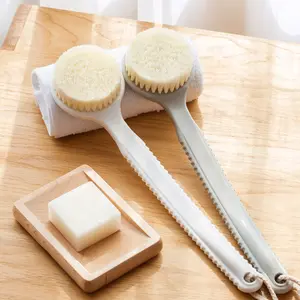 Sikat Mandi Gosok Sikat Punggung Sikat Kulit Punggung Sikat Kering Sikat Tubuh Sikat Rambut Lembut Pegangan Panjang Kuat Tak Berbalas