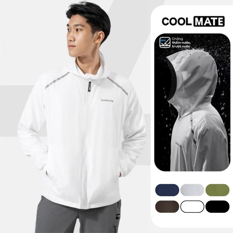 [Chống UV] Áo khoác gió nam có mũ Daily Wear - chống nắng, trượt nước, cản gió nhẹ - Coolmate