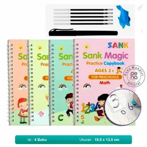Buku Sank Magic Buku Edukasi Untuk Anak Menulis (Isi 4) Stationery