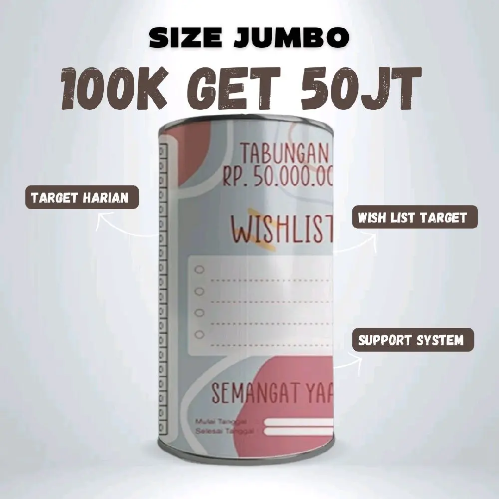 100 RB target 50 juta