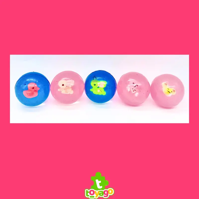 Bola bekel Jumbo 5 Pcs/ Bola Bekel Motif boneka (Bola bekel 45 Toyago toys) 2