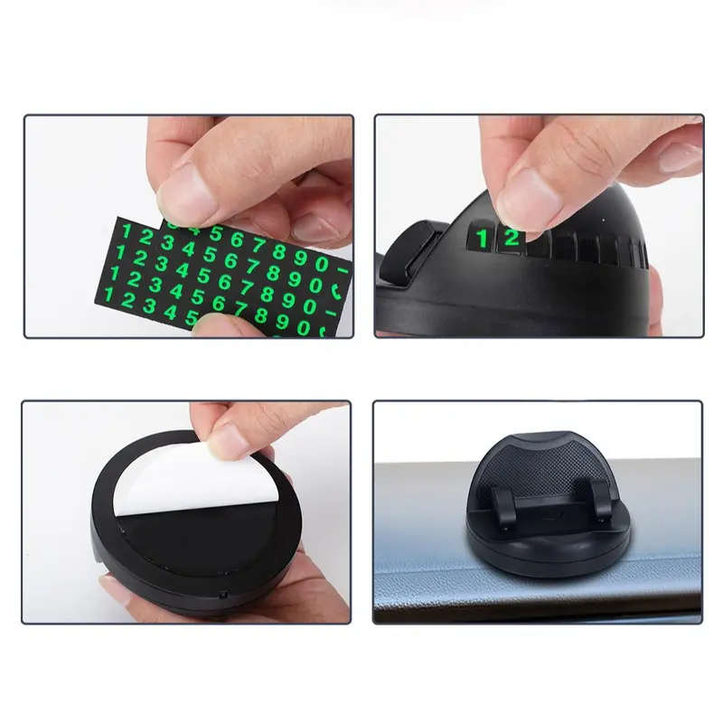 Holder Hp Mobil EG45 Standing Phone Putar 360 Pemasangan di dashboard Car Mount Tempat Dudukan Hp 6