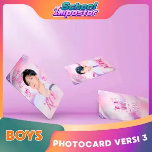 SAPUTRA KORI MERCHANDISE OFFICIAL PHOTOCARD SCHOOL IMPOSTOR BOYS VERSION
