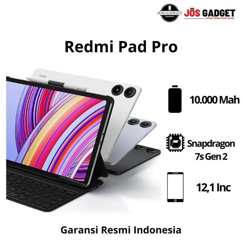 Redmi Pad Pro Ram 8/256GB | NEW Garansi Resmi Indonesia