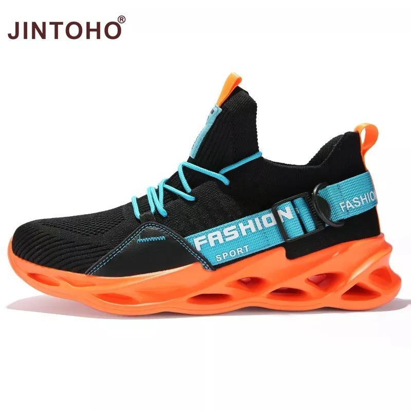 JINTOHO-Giày Thể Thao Unisex Nhẹ Và Thoải Mái Cho Thể Thao Ngoài Trời, Giày Chạy Bộ Lưới Thoáng Khí Cho Cặp Đôi, Đế Dày 6